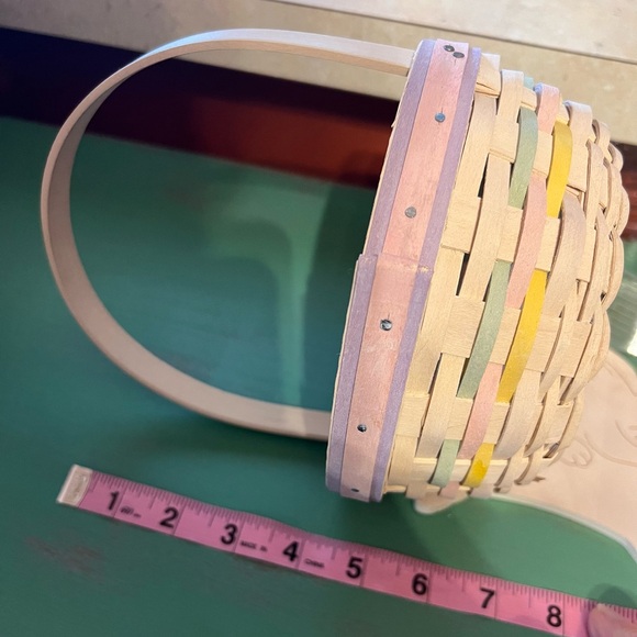 Longaberger 2001 White-Washed Small Easter White-Washed Set 🐣 - Picture 5 of 15